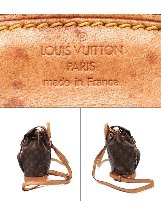 Louis Vuitton Backpack Mini Montsouris Monogram main image 5